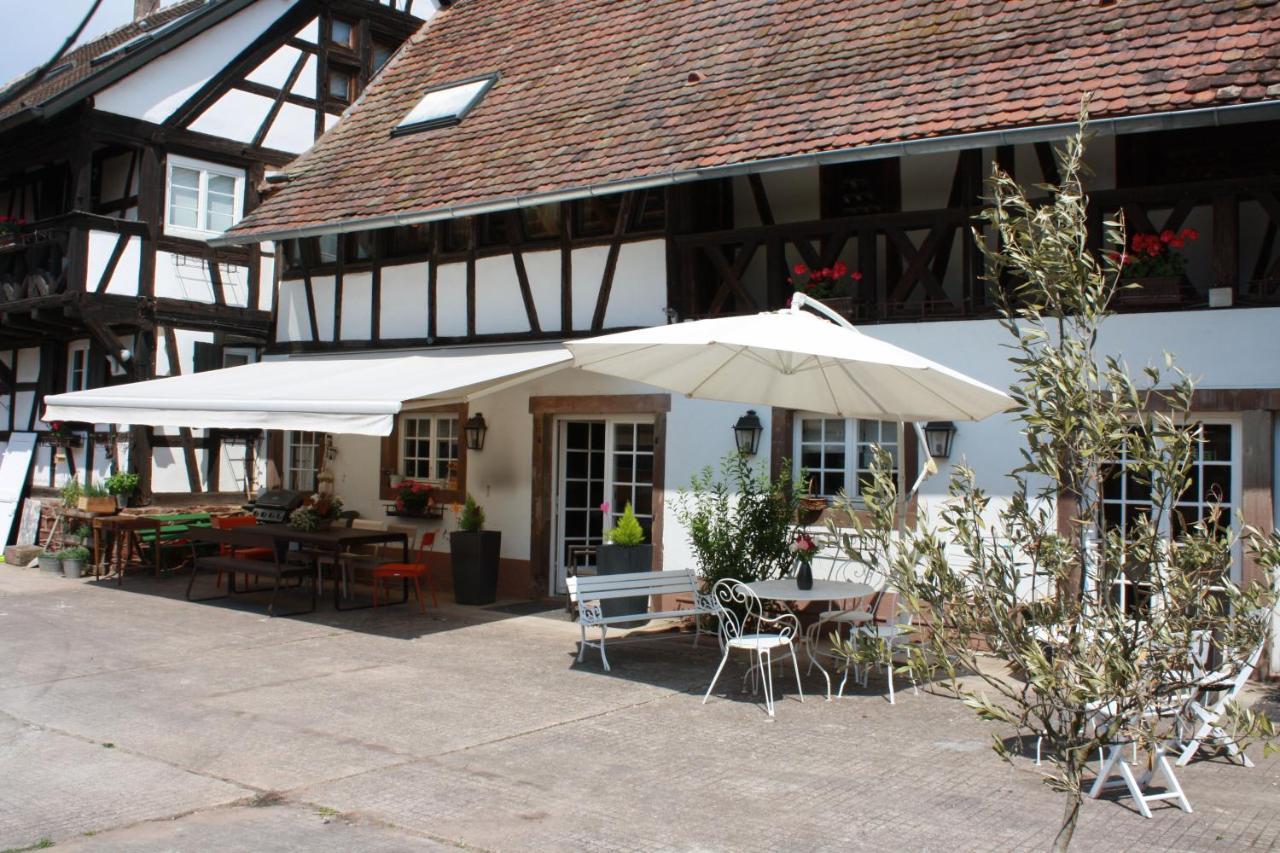 La Grange Aux Coqs Acomodação com café da manhã Ittenheim Exterior foto